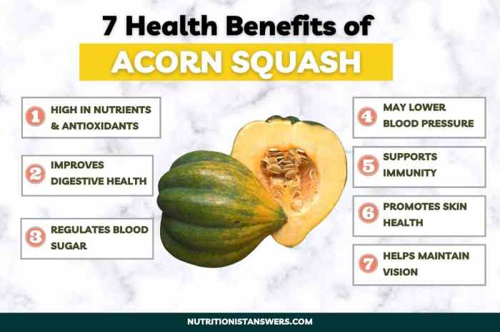 Acorn squash nutrition